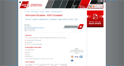 Desktop Screenshot of agscoussaert.com
